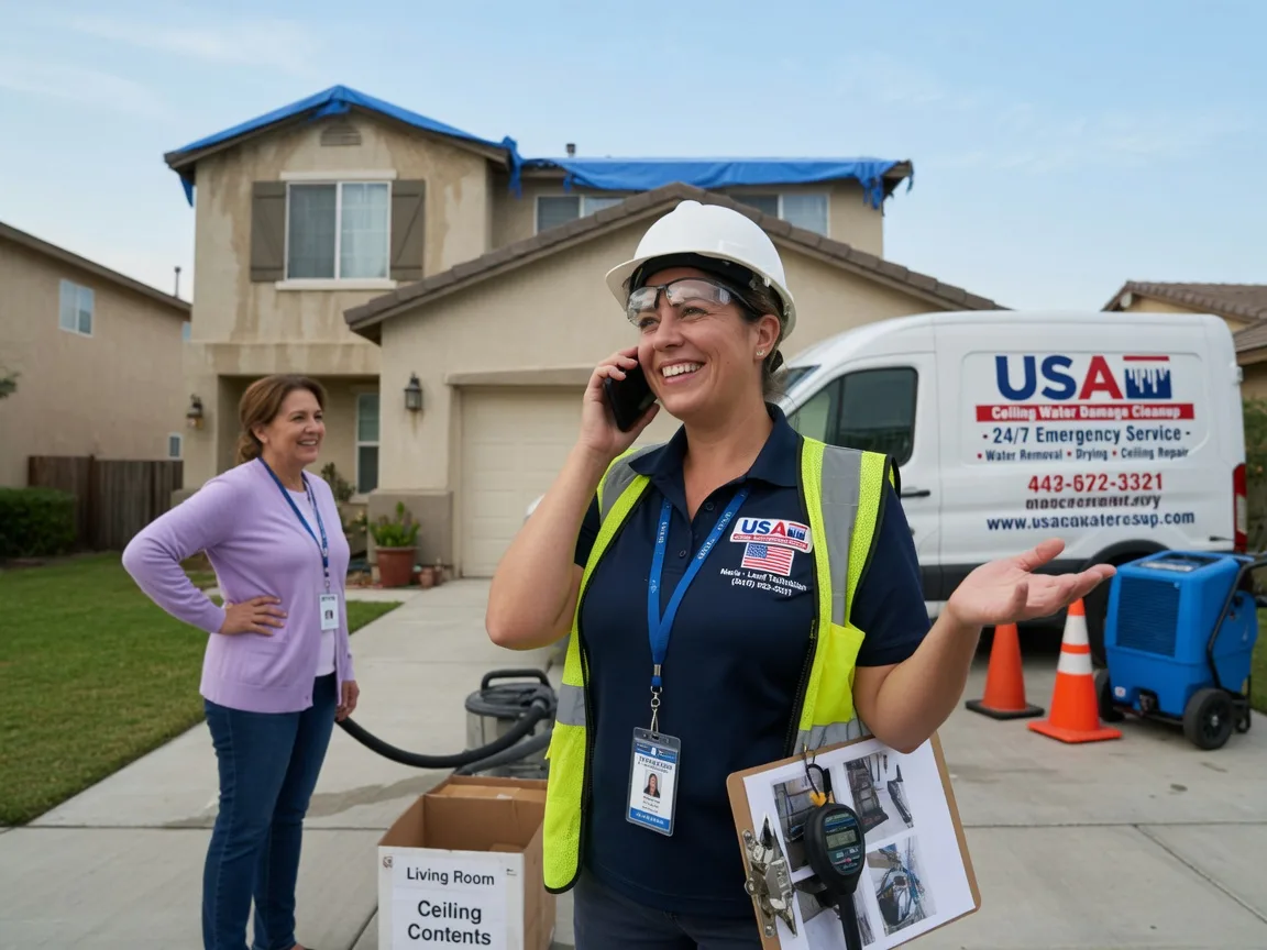 Ceiling Water Damage Restoration Treynor, IA FAQs